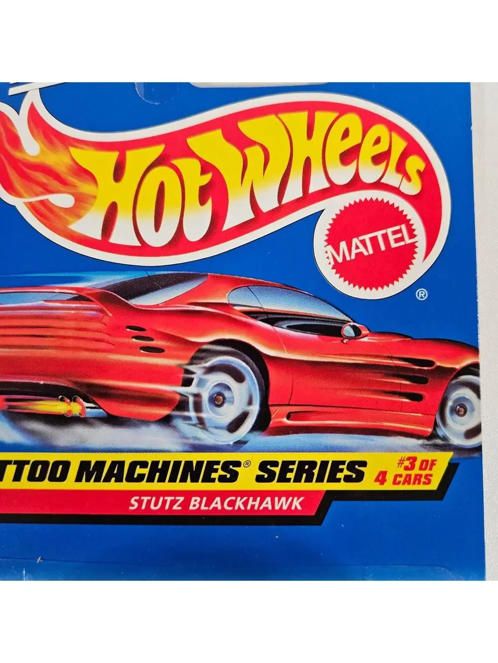 Hot Wheels 1999 Tattoo Machines Complete 4/4 1:64 NIP